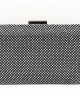 Τσαντάκι AMELY αμπιγιέ (clutch) με στρασάκια- Μαύρο